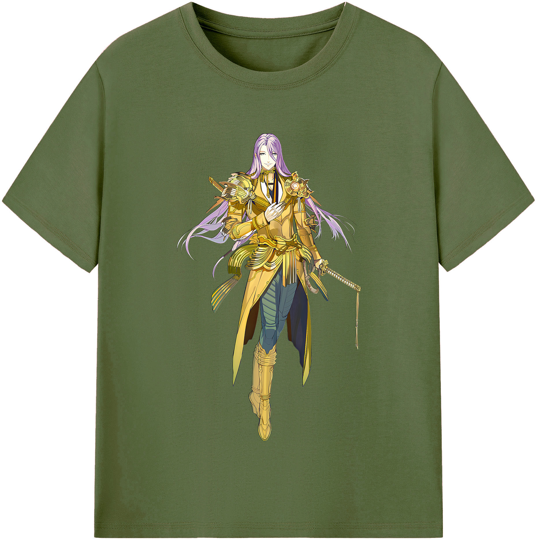 （画像用） 刀剣乱舞 Touken Ranbu 綿100％半袖Tシャツ（フロントプリント）